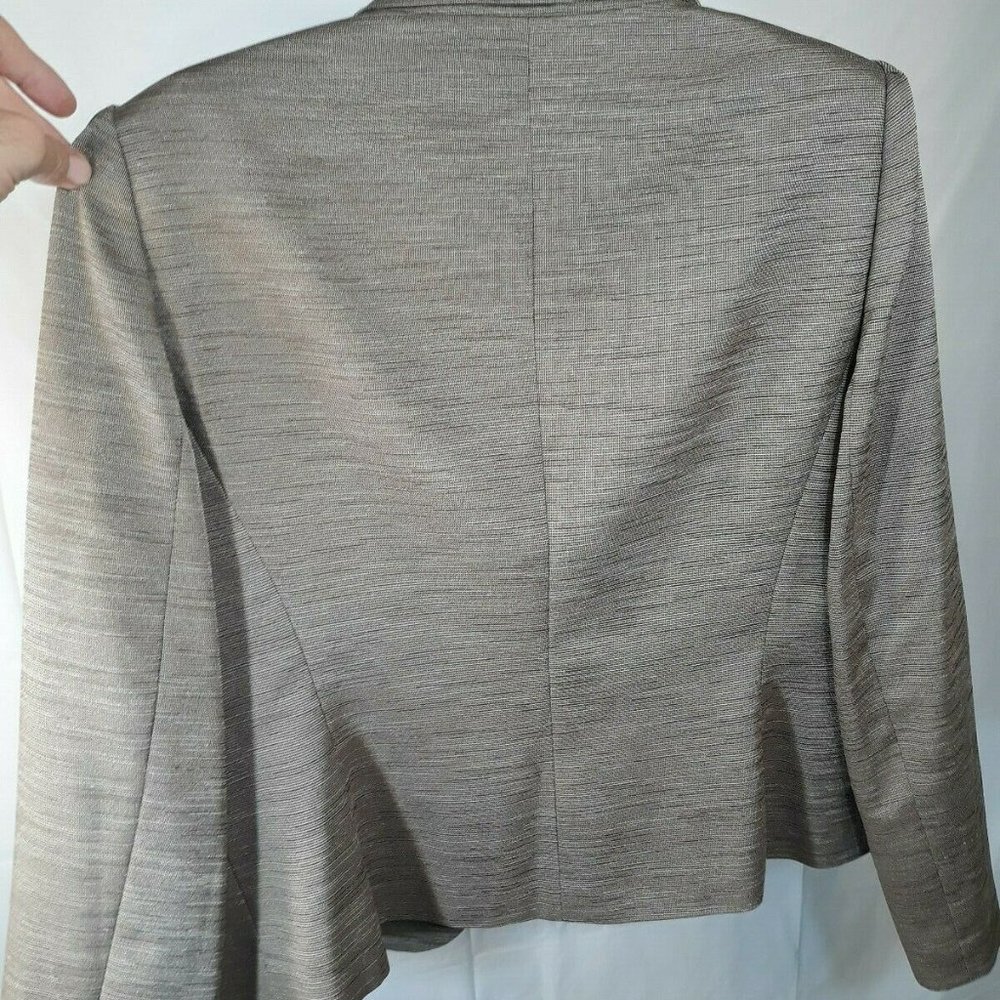 NWT Le Suit Women's Suit  Blazer Jacket Tan - Picture 3 of 12